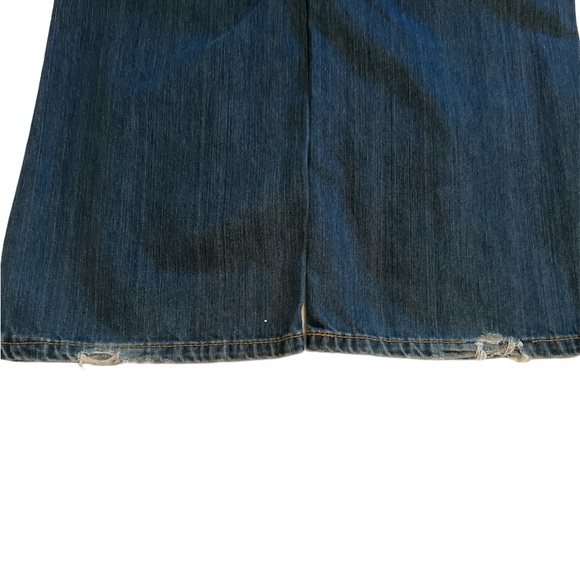 Levis 527 Low Bootcut Jeans Mens 38x30 Medium-Dark Wash Denim Boot Cut - Picture 4 of 7